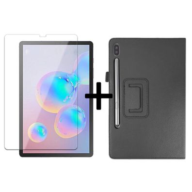 2in1 Set für Samsung Galaxy Tab S6 10.5 SM-T860 SM-T865 Hülle + Glas