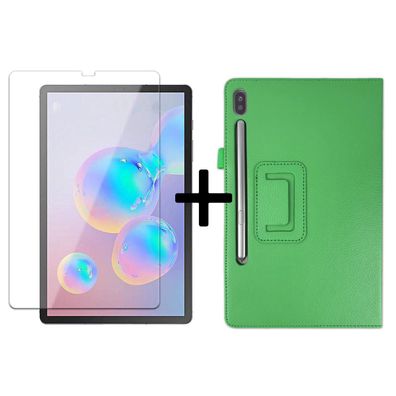 2in1 Set für Samsung Galaxy Tab S6 10.5 SM-T860 SM-T865 Tablet Hülle + Glas