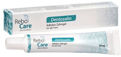 Rebocare Dentosalin Adhäsiv Zahngel Gel alle Tiere 20 ml