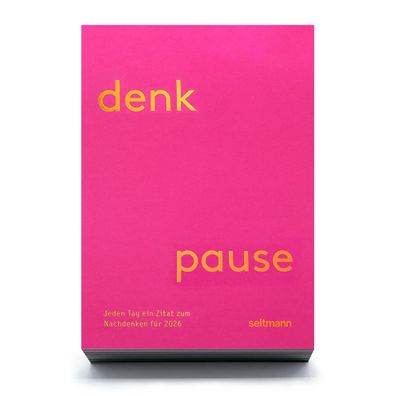 Seltmann Publishers Abreisskalender Denkpause 2026