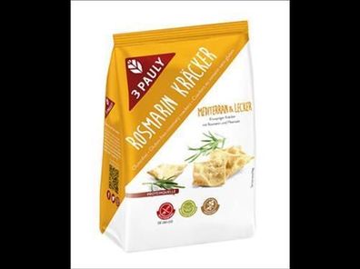 3PAULY 3x Rosmarin-kräcker 125g