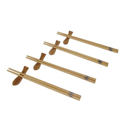 Japanische Essstäbchen in süßer Fisch Optik | Sushi Stäbchen | 12 teilig Bambus