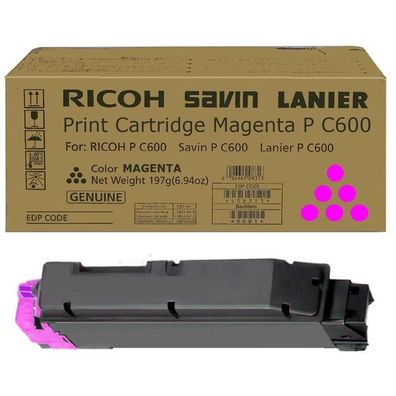 Original Ricoh 408316 Toner magenta