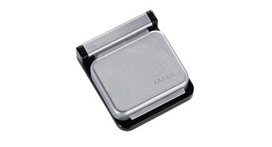 10x Maul 62400 94 Magnetclip S, 4 x 1,2 cm, silber