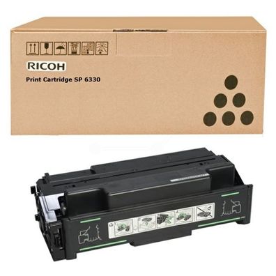 Original Ricoh 821231 RHSP6330NK 406649 406629 Toner schwarz