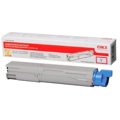 Original OKI 43459329 Toner gelb