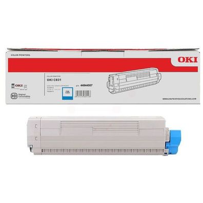 Original OKI 44844507 Toner cyan