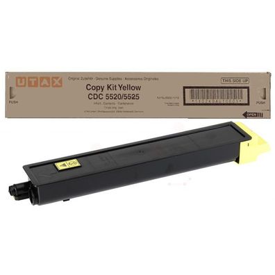 Original Utax 652511016 Toner gelb
