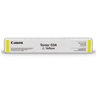 Original Canon 034 9451B001 Toner gelb