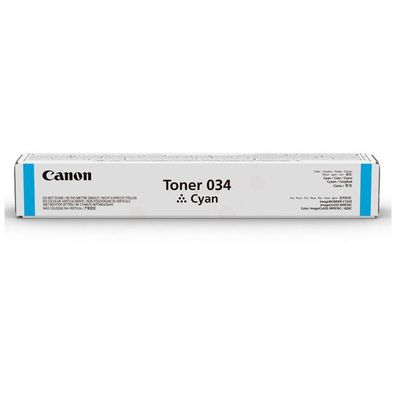 Original Canon 034 9453B001 Toner cyan