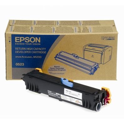 Original Epson 0523 C13S050523 S050523 Toner schwarz