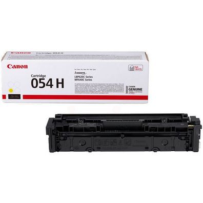 Original Canon 054H 3025C002 Toner gelb