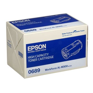 Original Epson 0689 C13S050689 S050689 Toner schwarz