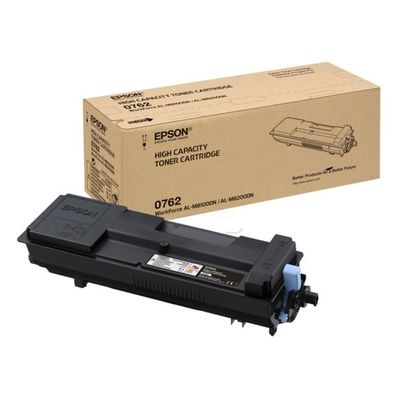 Original Epson 0762 C13S050762 S050762 Toner schwarz