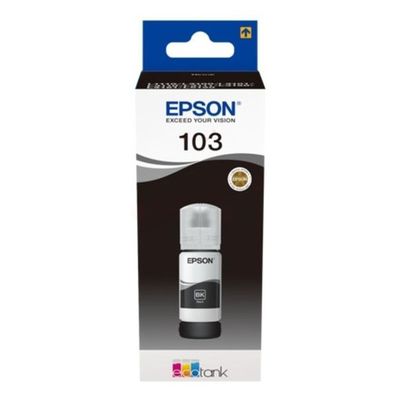 Original Epson 103 T00S1 C13T00S14A Tintenflasche schwarz