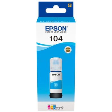 Original Epson 104 T00P2 C13T00P240 Tintenflasche cyan
