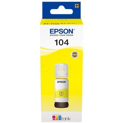 Original Epson 104 T00P4 C13T00P440 Tintenflasche gelb