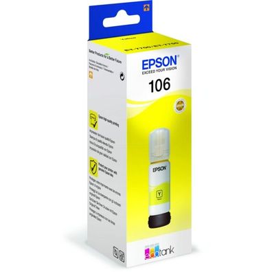 Original Epson 106 T00R4 C13T00R440 Tintenflasche gelb
