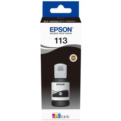 Original Epson 113 T06B1 C13T06B140 Tintenflasche schwarz