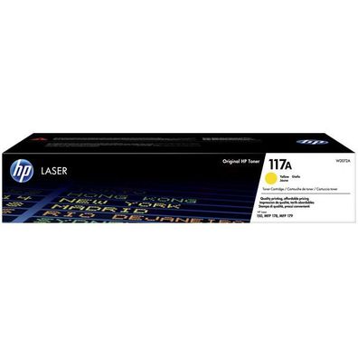 Original HP 117A W2072A Toner gelb