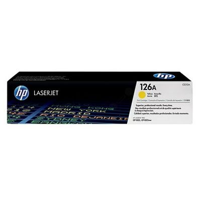 Original HP 126A CE312A Toner gelb
