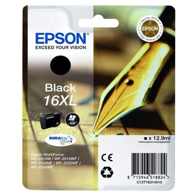 Original Epson 16XL T1631 C13T16314012 C13T16314022 Tinte schwarz