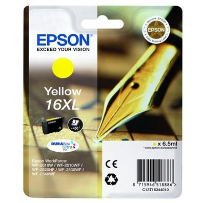 Original Epson 16XL T1634 C13T16344012 C13T16344022 Tinte gelb