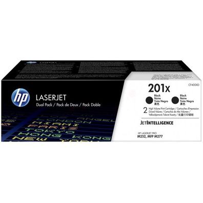 Original HP 201X CF400XD Toner Doppelpack schwarz 2 Stück