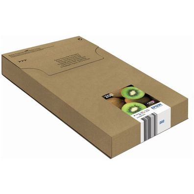 Original Epson 202 T02E7 C13T02E74010 C13T02E74020 Tinte Multipack schwarz cyan ma