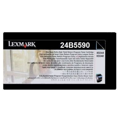 Original Lexmark 24B5590 024B5590 Toner schwarz