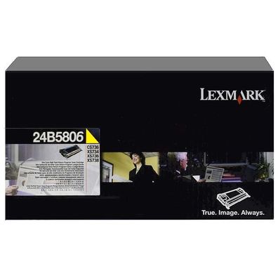 Original Lexmark 24B5806 024B5806 Toner gelb