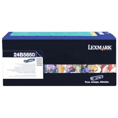 Original Lexmark 24B5850 024B5850 Toner schwarz