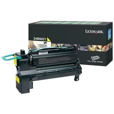 Original Lexmark 24B6021 024B6021 Toner gelb