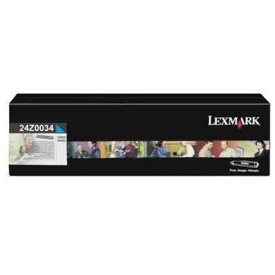 Original Lexmark 24Z0034 024Z0034 Toner cyan