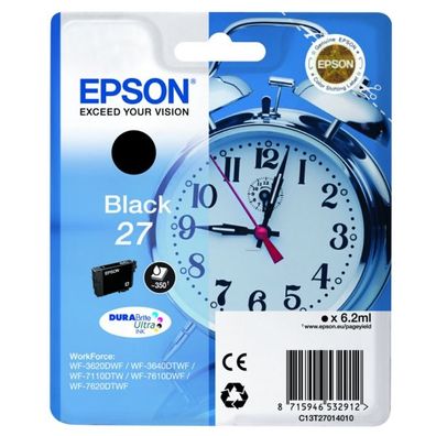 Original Epson 27 T2701 C13T27014012 C13T27014022 Tinte schwarz