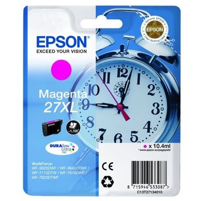 Original Epson 27XL T2713 C13T27134012 C13T27134022 Tinte magenta