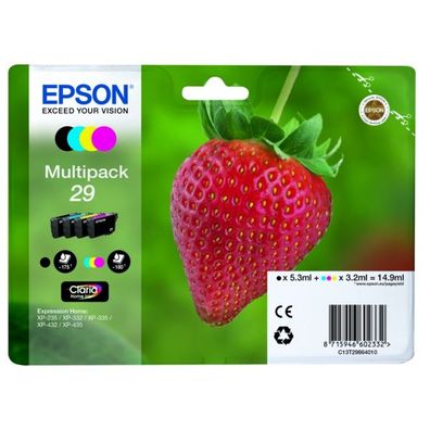 Original Epson 29 T2986 C13T29864012 C13T29864022 C13T29864511 Tinte Multipack sc