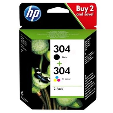 Original HP 304 3JB05AE Tinten Doppelpack schwarz color 2 Stück