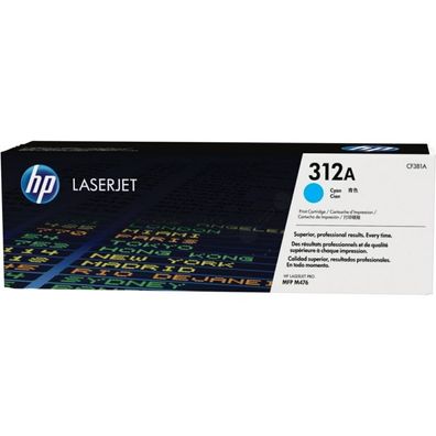Original HP 312A CF381A Toner cyan
