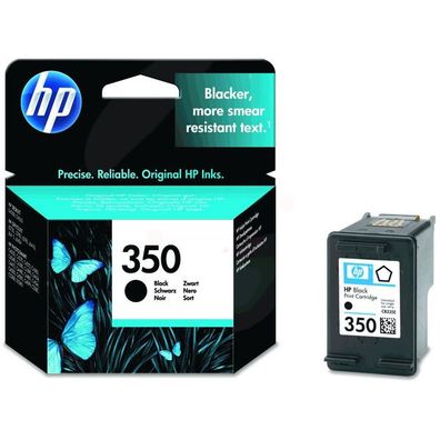 Original HP 350 CB335EE Tinte schwarz