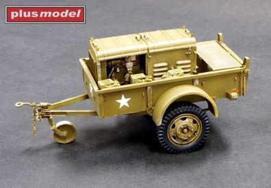 Plus model 1:35 542 UD Generator trailer K-52