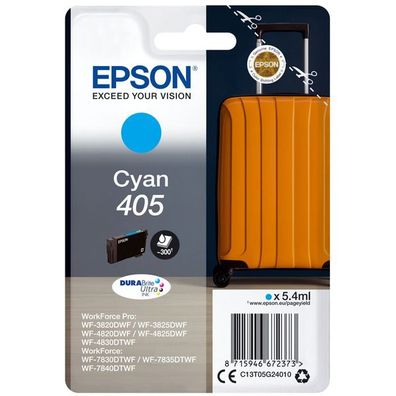 Original Epson 405 T05G2 C13T05G24010 C13T05G24020 Tinte cyan