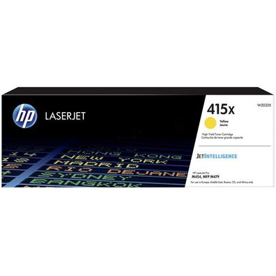 Original HP 415X W2032X Toner gelb