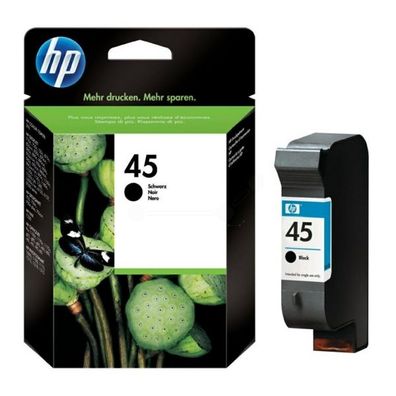Original HP 45 51645AE Tinte schwarz