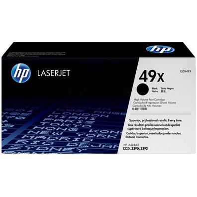 Original HP 49X Q5949X Toner schwarz