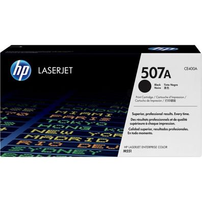 Original HP 507A CE400A Toner schwarz