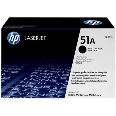 Original HP 51A Q7551A Toner schwarz