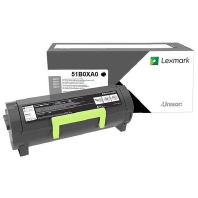 Original Lexmark 51B0XA0 051B0XA0 Toner schwarz