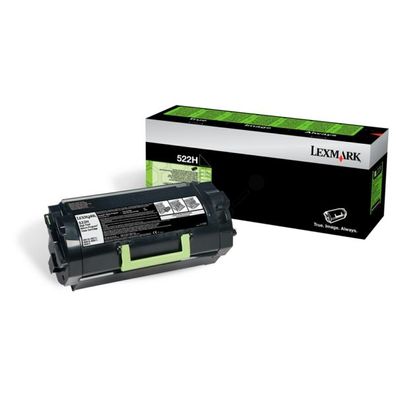 Original Lexmark 522H 52D2H0E Toner schwarz