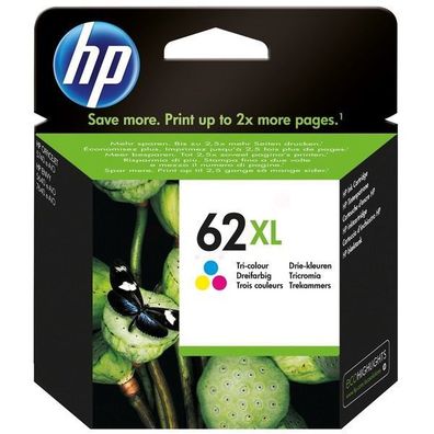 Original HP 62XL C2P07AE Tinte color